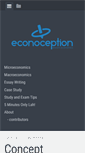 Mobile Screenshot of econoception.org